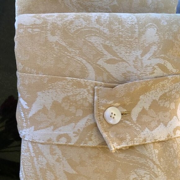 NEW Threshold Oblong Tablecloth 60 X 120 Mustard color - Seats 10-12 - Picture 4 of 6